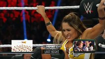 WWE RAW 06⁄01⁄15 ¦ Divas Championship Match Nikki Bella vs. Paige   Brie Bella