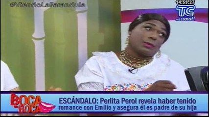 Perlita Perol revela haber tenido romance con Emilio y asegura él es padre de su hija