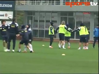 Fenerbahçe kupa maçının hazırlıklarına başladı