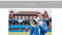 Tennis star Andy Murray donating to refugee crisis for every ace he gets