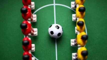 Foosball is a fun way to spend a rainy day