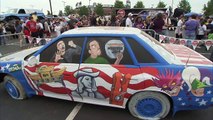 Monster Jam - Custom Painted Crush Car from the Hussian School of Art - Philadelphia 2011