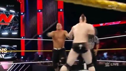 WWE RAW, John Cena vs Sheamus, Sep 14, 2015