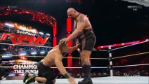 WWE RAW, John Cena & Sting vs Seth Rollins & Big Show, Sep 14, 2015