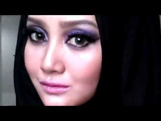 purple smokey eye + beauty class jakarta info | Make Up Indonesia