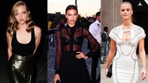 Irina Shayk And The Best Dressed At NYFW Keep It Simple In Black And White