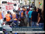 Venezuela: explosión de granada en estado Táchira, hay 2 heridos