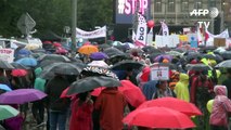 Finns strike, demonstrate over harsh austerity cuts
