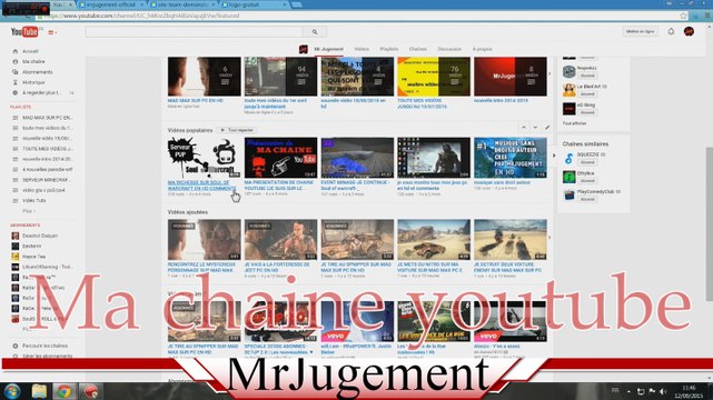 PETIT MONTAGE JE VOUS MONTRE MES 3 SITES WEEB ET MA CHAINE YOUTUBE N°1