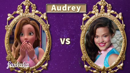 "Descendants" Animated vs Live Action!