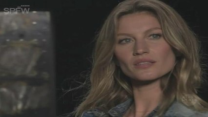 Gisele Bündchen é considerada a modelo mais bem paga do mundo