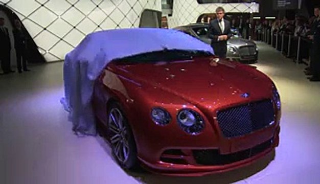Bentley Continental GT Speed at Geneva Auto Show 2014 - Video Dailymotion