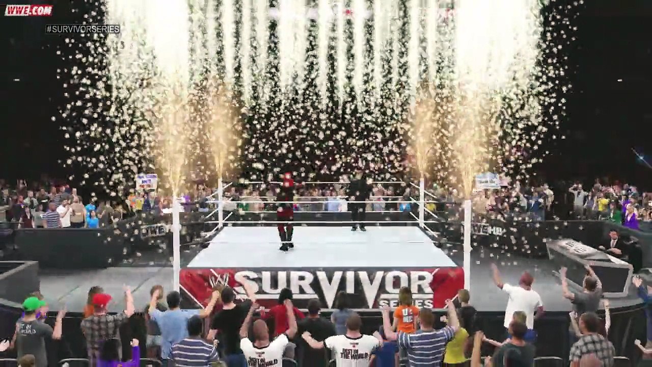 WWE 2K15 deadpool v mark henry