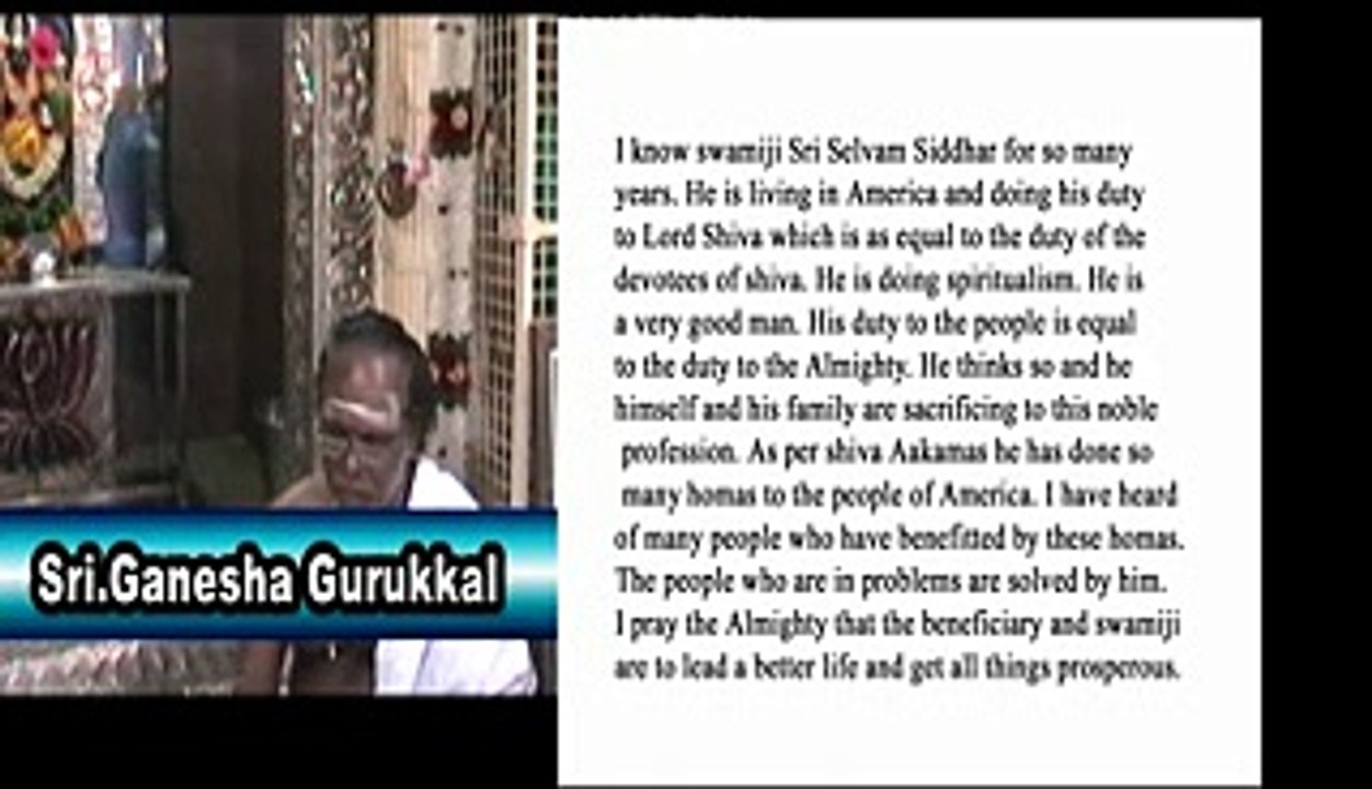 Dr. Commander Selvam  spend devotees amount to run Hindu Temple- Video22(1)