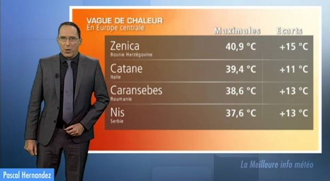 Chaleur exceptionnelle en Italie et dans les Balkans