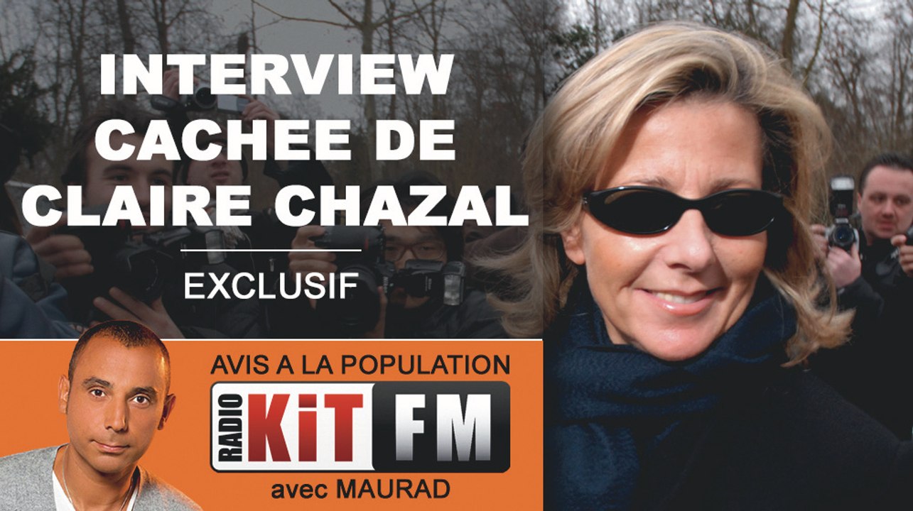 MAURAD - INTERVIEW CACHEE DE CLAIRE CHAZAL EXCLUSIF