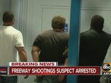 Phoenix freeway shooting suspect arrested