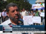 Continúan protestas contra ataques israelíes en Palestina