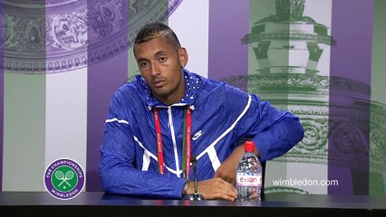 Nick Kyrgios Second Round Press Conference