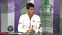 Novak Djokovic First Round Press Conference