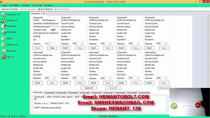 bulk sms and voice call