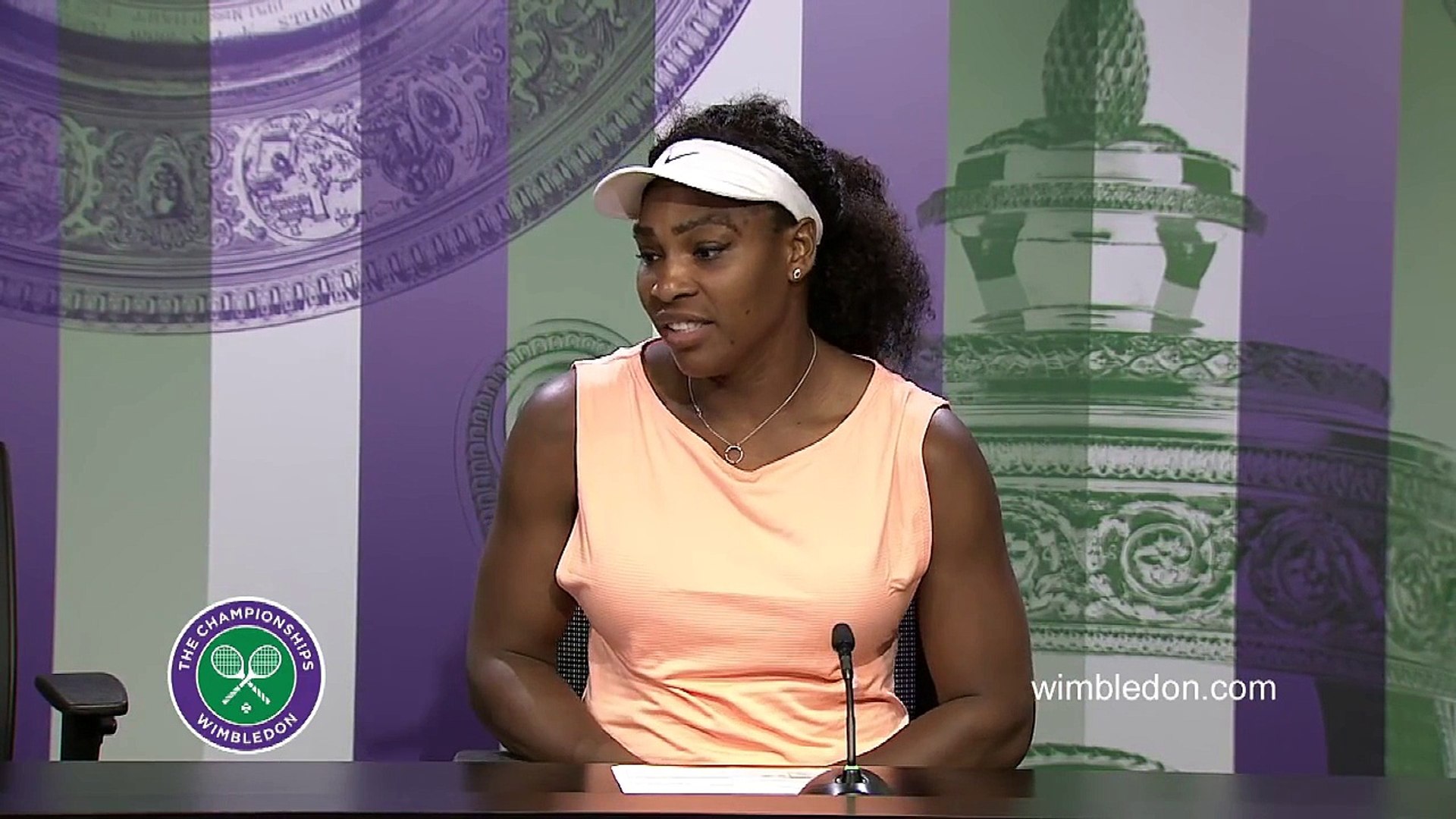 ⁣Serena Williams Third Round Press Conference