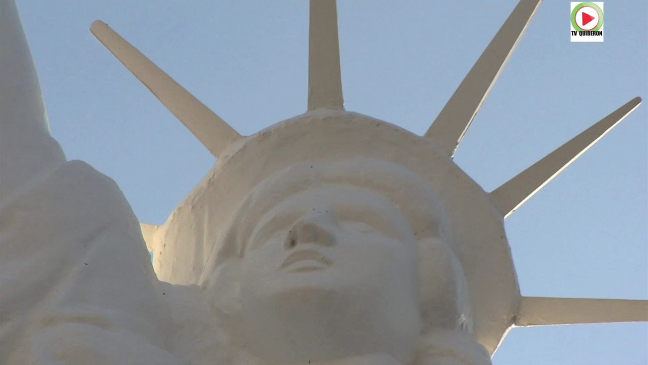 Gourin  |  La Statue de la Liberté de Gourin - Télé Gourin Centre-BZH