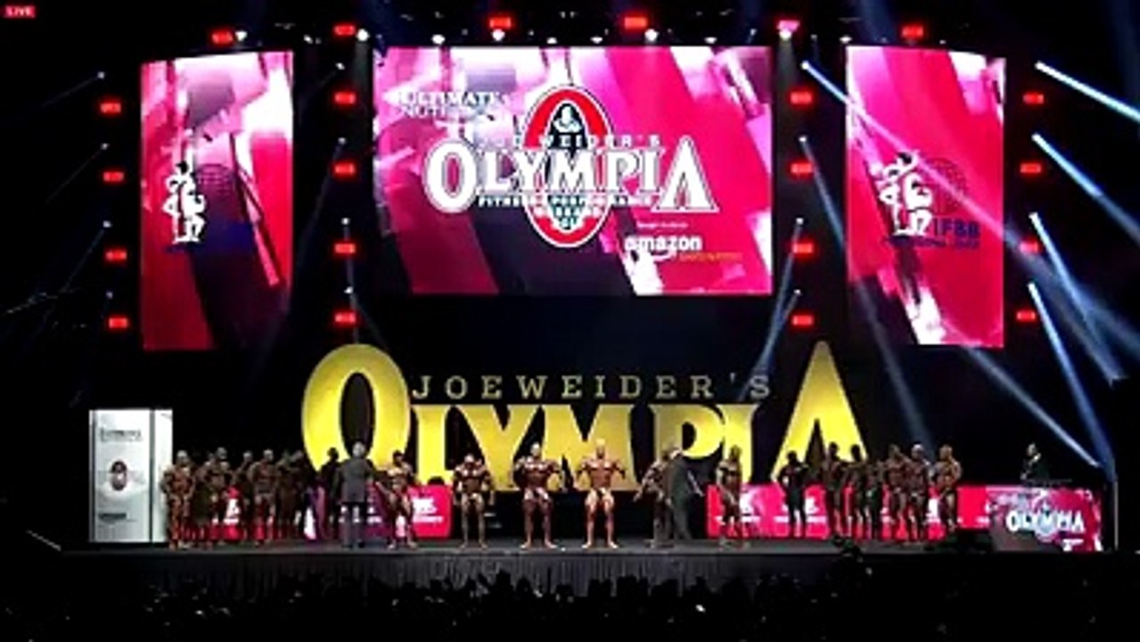 Mr. Olympia Prejudging- Top 6  09/2015