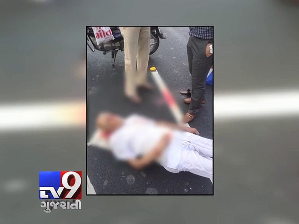 Ahmedabad  - Hit-and-run crash kills one, driver flees - Tv9 Gujarati