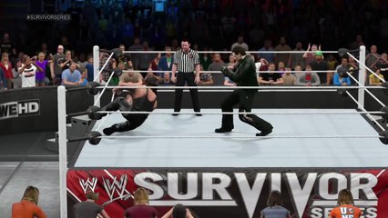 WWE 2K15 big sexy kevin nash v t800 terminator