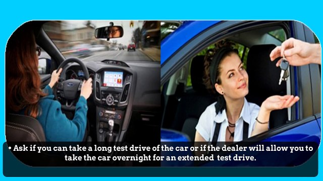 car dealer before buying