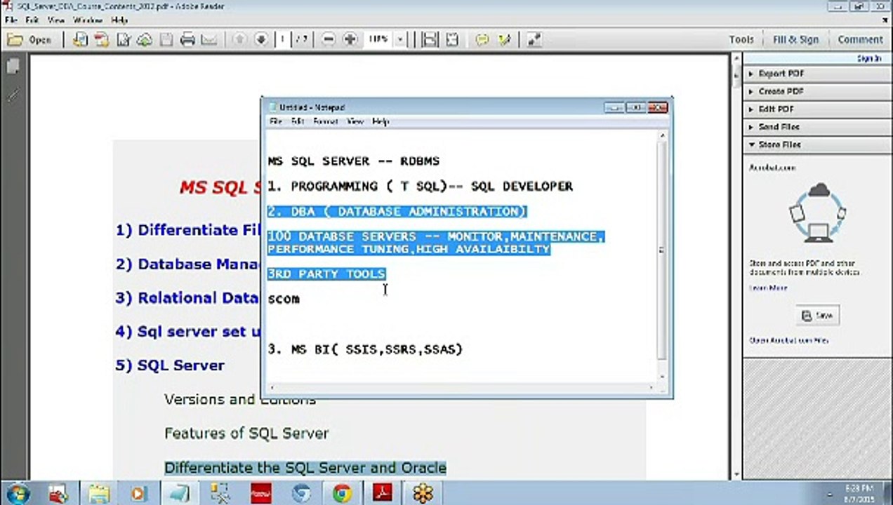 SQL Server DBA Online training free demo USA,UK,canada for low fee-cost less