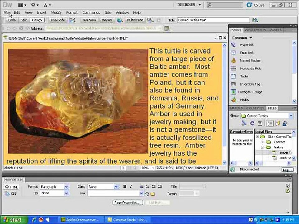 002.The Designer View Workspace Menu Bar Basics