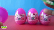 Hello Kitty Surprise Eggs | Best Kid Games And Surprise Eggs | Four Hello Kitty Toys