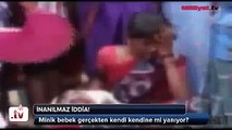 Hindistan da kendi kendine yanan minik bebek oku