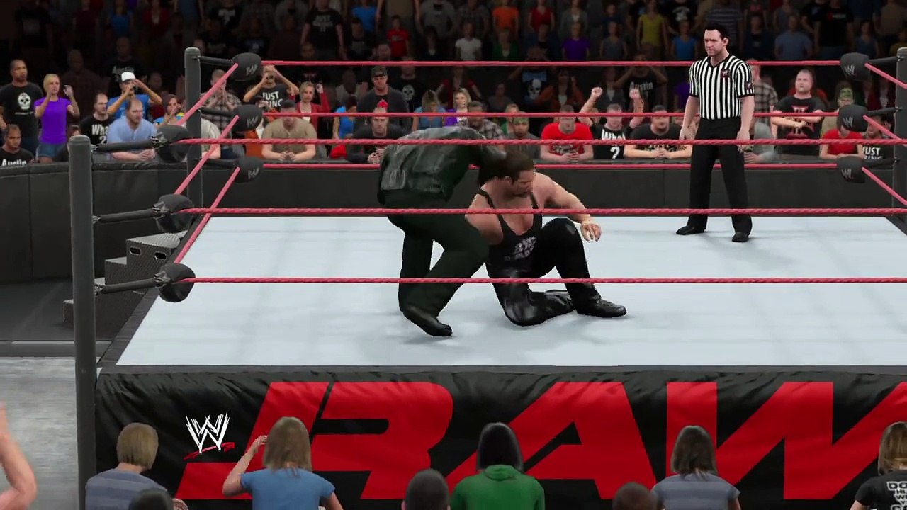 WWE 2K15 t800 terminator v big sexy kevin nash