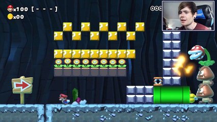 Super Mario Maker   100 MARIO CHALLENGE!!