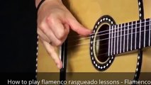 How play flamenco / rasgueado lessons / Flamenco guitar /www.flamencolessons.eu