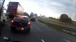 Idiot Driver overtakes motorcycle and gets accidented seconds after!