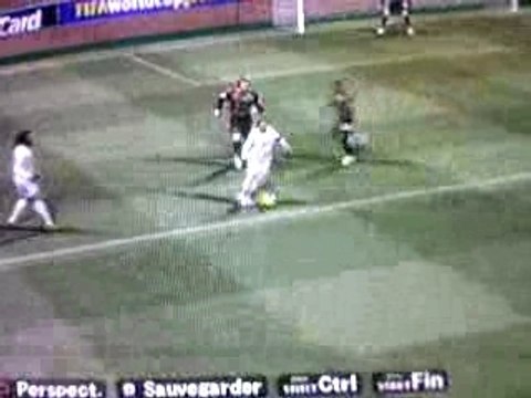 Double barre transversale rentrante