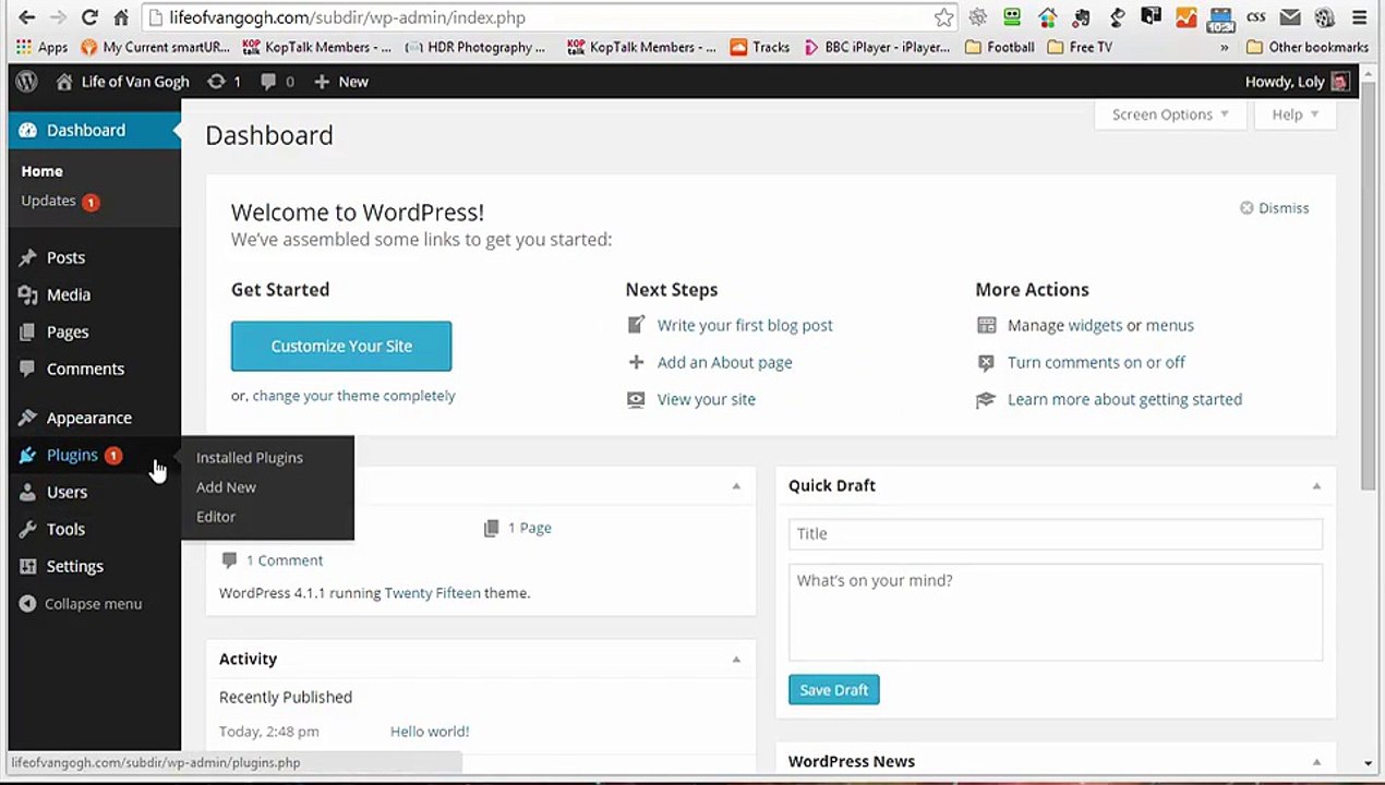 Stop the Search Engines Visiting the Wordpress Site -Convert a website html to wordpress