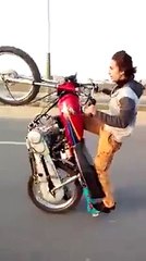 Wow!!! Amazing One Wheeling