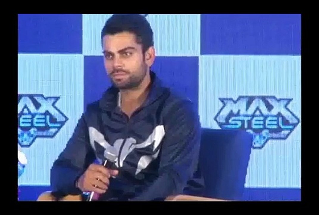 virat kohli - sachin tendulkar is my super hero
