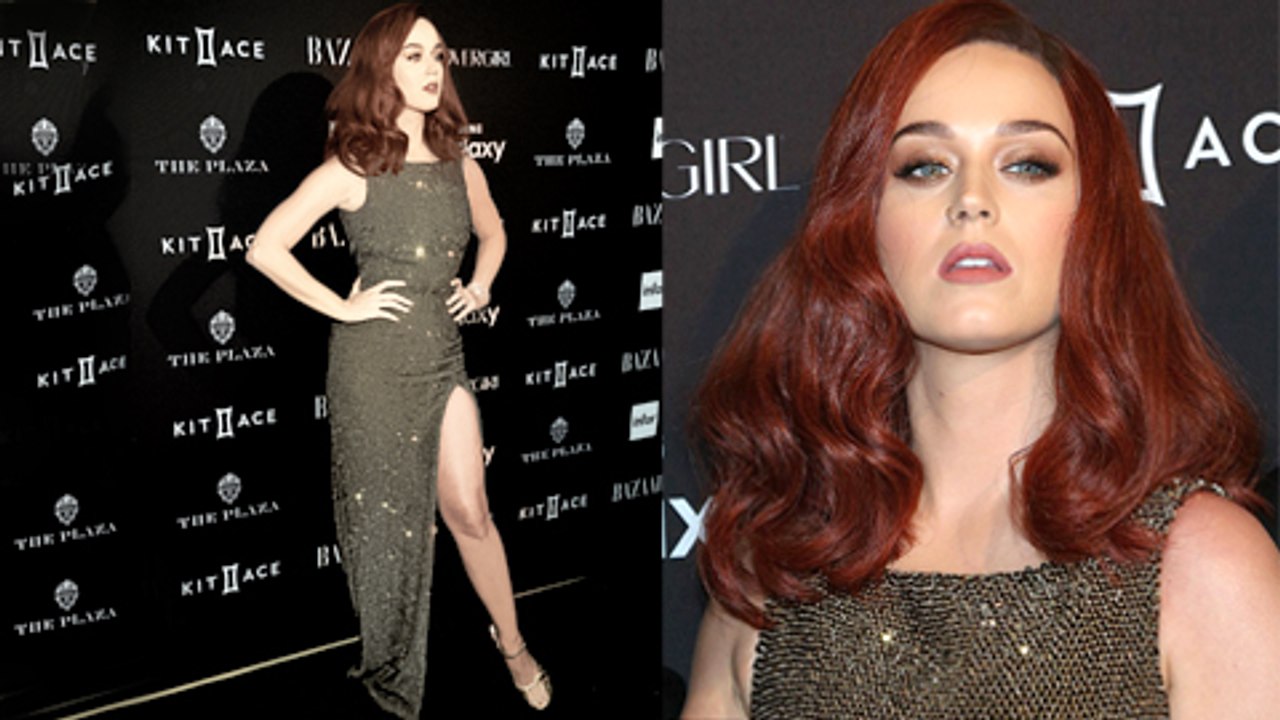 (VIDEO) Katy Perry STUNS At 2015 Harper's Bazaar Red Carpet