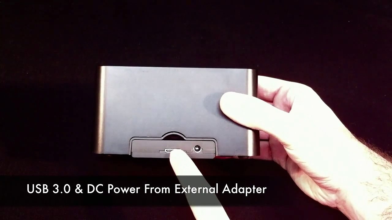 ICY DOCK MB981U3-1SA 2.53.5 USB 3.0 SATA & IDE Docking Station for PC & Mac