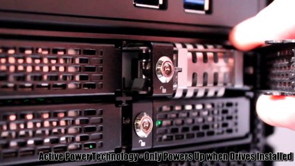 ICY DOCK ToughArmor MB994SK-1B 4 x 2.5 SATASAS HDDSSD Mobile Rack with Key Lock