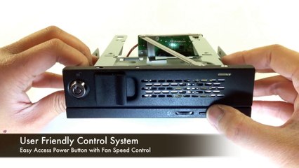 ICY DOCK TurboSwap MB171SP-B Full Metal Tray-Less 3.5 SATA Mobile Rack Introduction