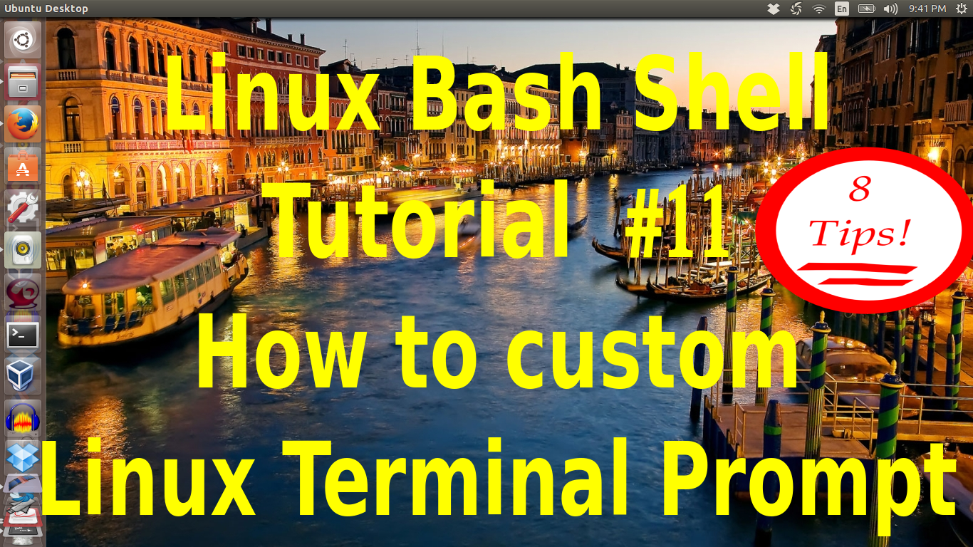 Linux Bash Shell Tutorial Space