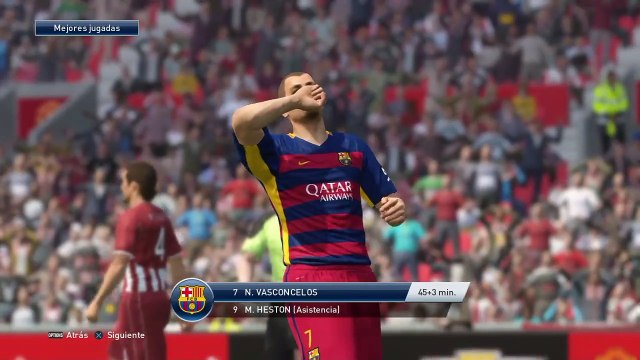 PES 2016 Mejores jugadas MyClub 1