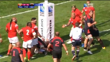 Tonga Georgia - Mamuka Gorgodze try